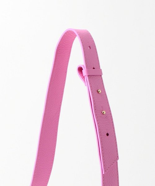 ＜ELYSIR＞レザー フラップ ショルダーバッグ －2WAY－ 