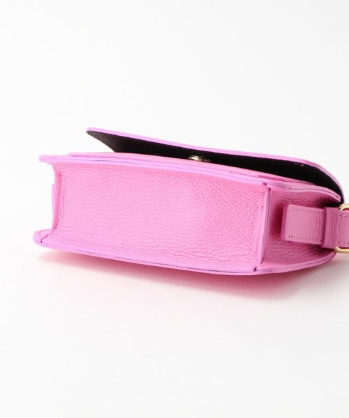 ＜ELYSIR＞レザー フラップ ショルダーバッグ －2WAY－ 