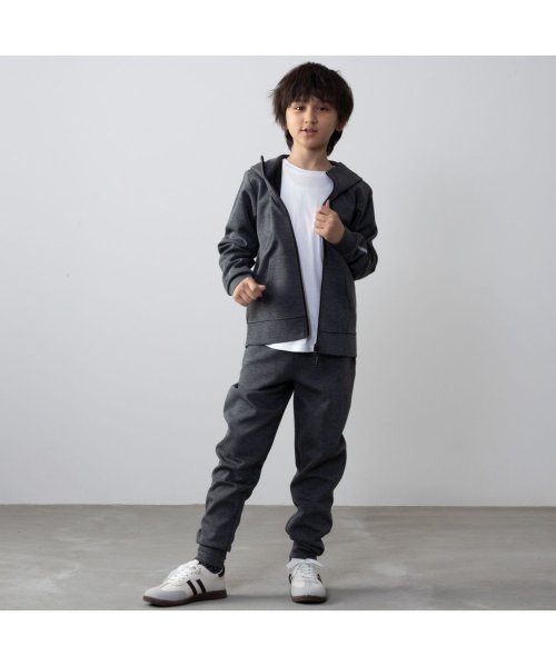 MAC HOUSE(kid's)(マックハウス（キッズ）)/NAVY ネイビー ポンチ素材 ストレッチジップパーカー 412304MH/img05