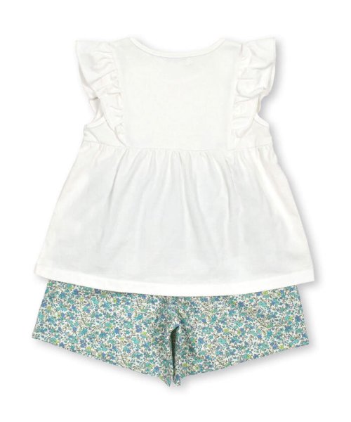 BeBe Petits Pois Vert(ベベ プチ ポワ ヴェール)/花柄リボンTシャツ+パンツセット(95~150cm)/img06