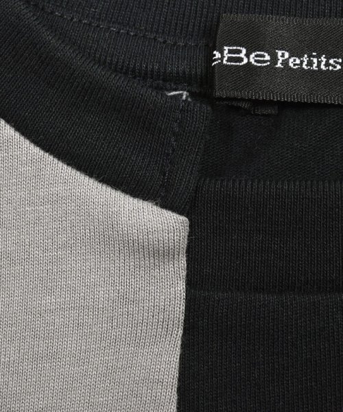 BeBe Petits Pois Vert(ベベ プチ ポワ ヴェール)/配色切り替えビートルプリントTシャツ(95~150cm)/img08
