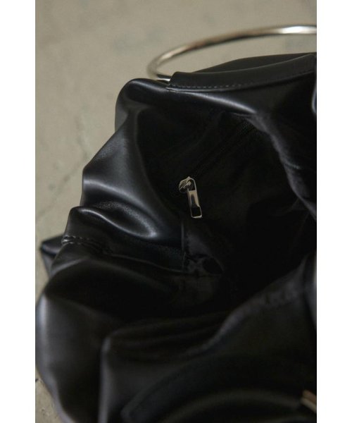 BLACK BY MOUSSY(ブラックバイマウジー)/ring handle bag/img05