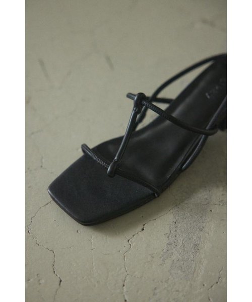 BLACK BY MOUSSY(ブラックバイマウジー)/braid sandal/img13