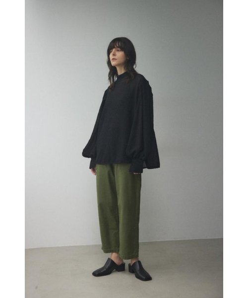 BLACK BY MOUSSY(ブラックバイマウジー)/volume sleeve blouse/img09