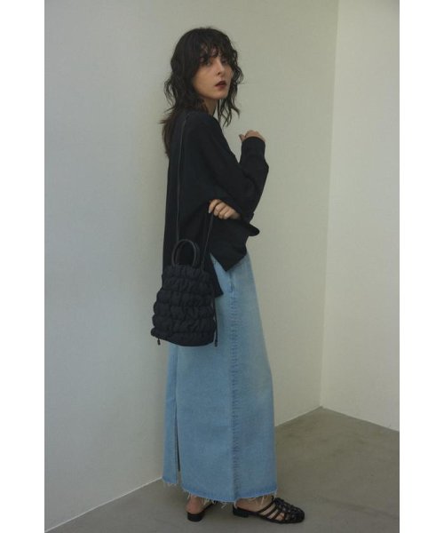 BLACK BY MOUSSY(ブラックバイマウジー)/shirring mini bag/img05