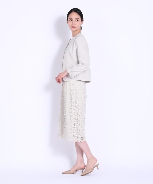 ノーカラージャケット 