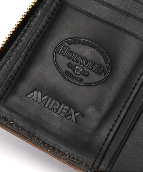 AVIREX(AVIREX)/HORWEEN LEATHER L－SHAPED ZIPPER WALLET / ホーウィン レザー Ｌ字ファスナー ウォレット / /img06