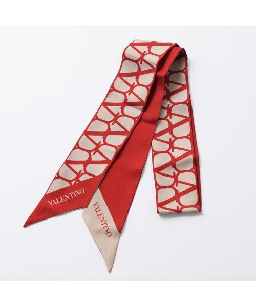 VALENTINO スカーフ E6017 QDNトワル イコノグラフ マフラー・スカーフ・ストール W1568227542(12112円)