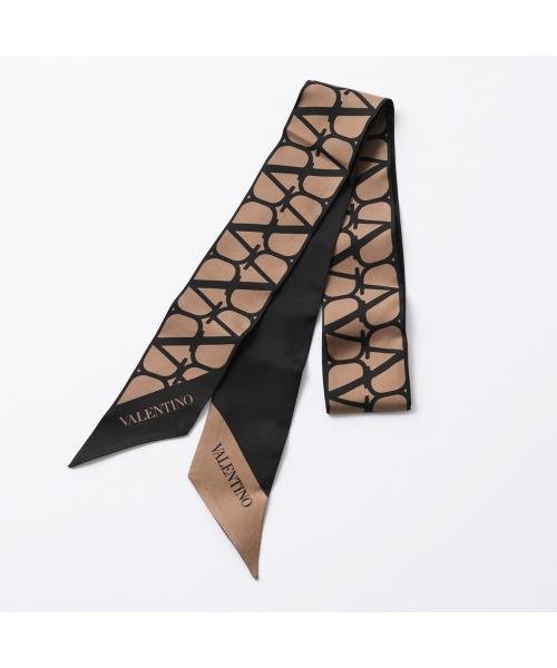 VALENTINO スカーフ E6017 QDNトワル イコノグラフ マフラー・スカーフ・ストール W1568227542(12112円)