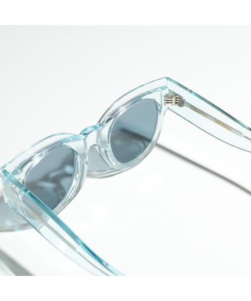 CELINE サングラス CL40008I フォックス型 ロゴ CELINE サングラス CL40008I フォックス型