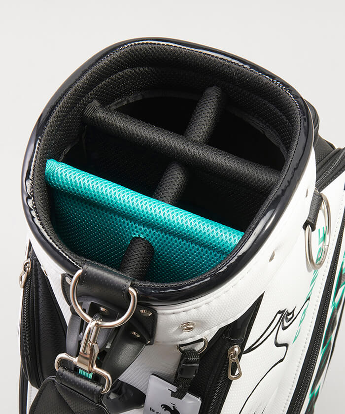 大口径 キャディバッグ 3.4kg/9.5型/6分割/47インチ対応