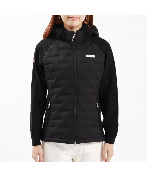 日本正規品 ブリーフィング ゴルフ ウェア 冬 秋 BRIEFING GOLF ダウンジャケット ショート フード付き 防寒 軽量 細身 BRG233W40 