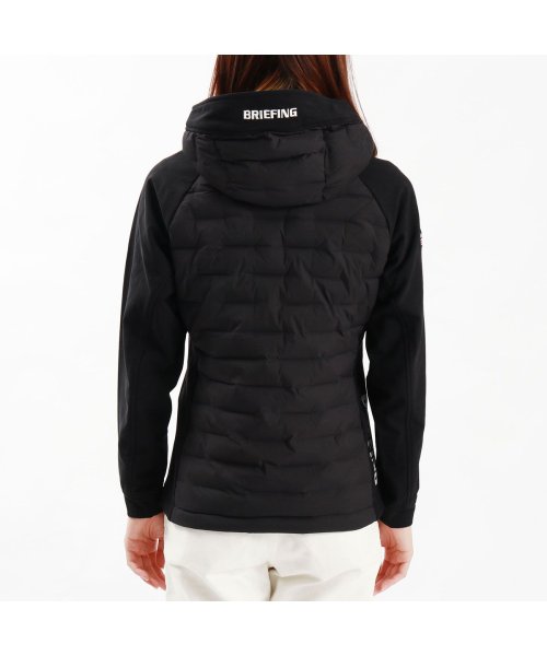 日本正規品 ブリーフィング ゴルフ ウェア 冬 秋 BRIEFING GOLF ダウンジャケット ショート フード付き 防寒 軽量 細身 BRG233W40 