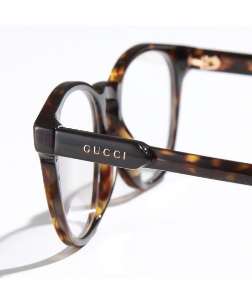 GUCCI(グッチ)/GUCCI メガネ GG0491O ラウンド型 ロゴ/img07