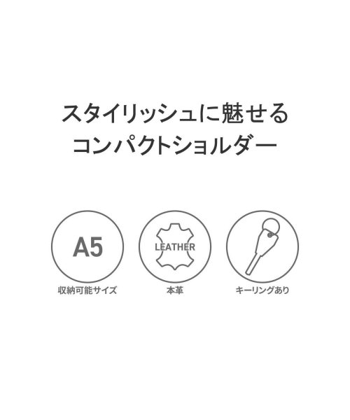 ダコタブラックレーベル ショルダーバッグ ブランド Dakota BLACK LABEL 小さめ 50代 本革 縦型 シンプル A5 ミリア 1622905 