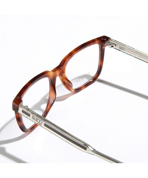 GUCCI メガネ GG0560O スクエア型 ロゴ GUCCI メガネ GG0560O スクエア型