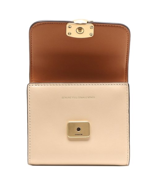 COACH(コーチ)/コーチ 三つ折り財布 バンディット ミニ財布 ベージュ レディース COACH CG184 B4IY/img04