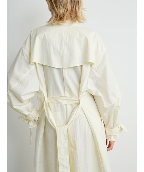 ロングトレンチコート 予めご了承ください