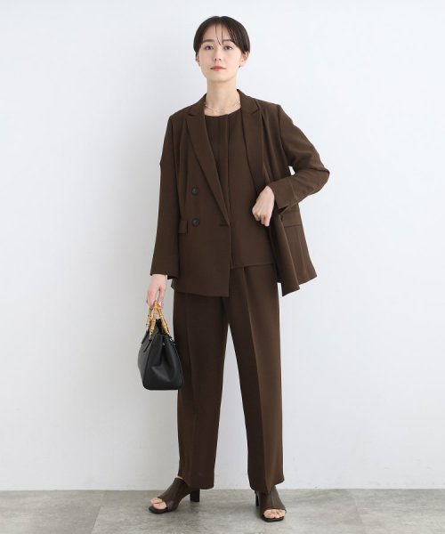 【こなれSETUP／裏なし／UVケア／吸水速乾】ダブルジャケット SETUP この製品は この効果は永久的ではありません