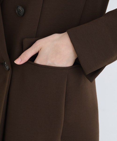 【こなれSETUP／裏なし／UVケア／吸水速乾】ダブルジャケット SETUP この製品は この効果は永久的ではありません