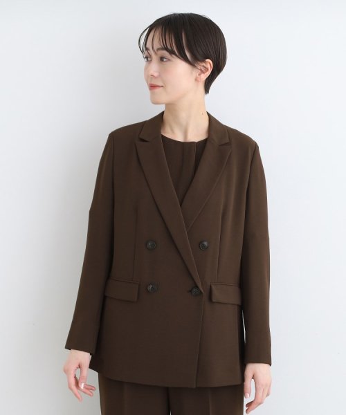 【こなれSETUP／裏なし／UVケア／吸水速乾】ダブルジャケット SETUP この製品は この効果は永久的ではありません