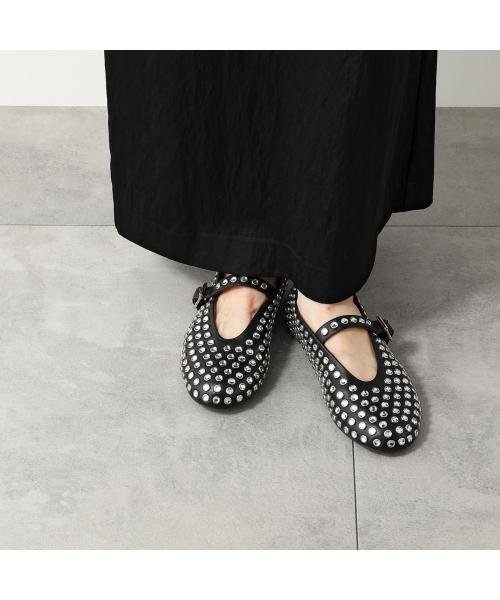 ALAIA バレエシューズ BALLERINA STRAP AA3A029CK116 | クー