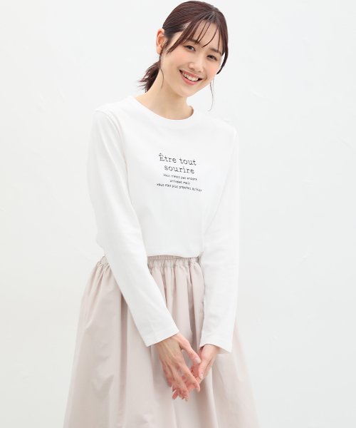 Honeys(ハニーズ)/ロゴ刺繍Ｔシャツ/img02