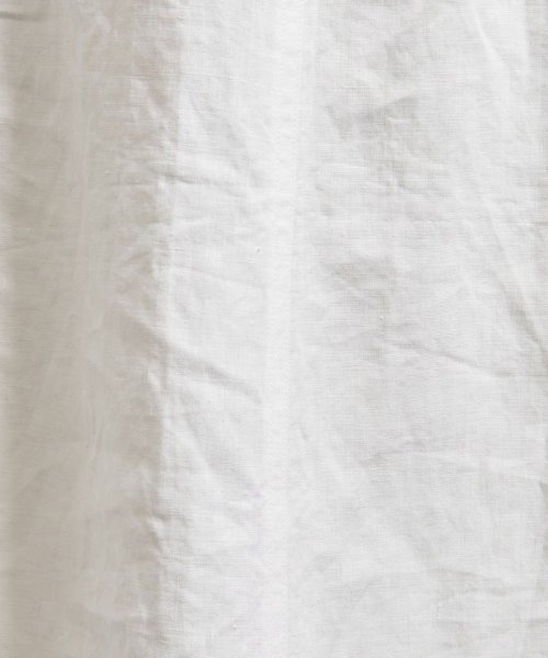 UNITED ARROWS(ユナイテッドアローズ)/リネン フレア マキシスカート WHITE/img11