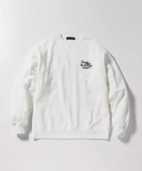 Mark Gonzales(Mark Gonzales)/MARK GONZALES ARTWORK COLLECTION(マーク ゴンザレス)バックプリントクルーネックプルオーバー/3type/5colors/img39