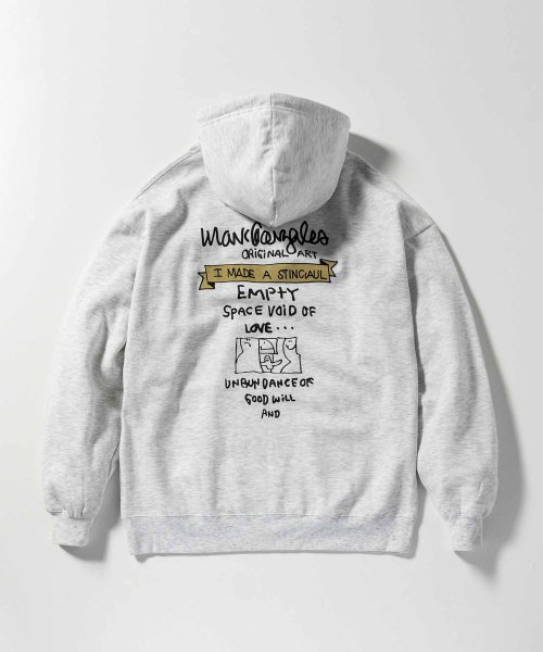 Mark Gonzales(Mark Gonzales)/MARK GONZALES ARTWORK COLLECTION(マーク ゴンザレス)バックプリントプルパーカー/3type/5colors/img54