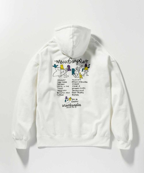 Mark Gonzales(Mark Gonzales)/MARK GONZALES ARTWORK COLLECTION(マーク ゴンザレス)バックプリントプルパーカー/3type/5colors/img75