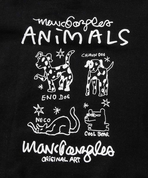 Mark Gonzales(Mark Gonzales)/MARK GONZALES ARTWORK COLLECTION(マーク ゴンザレス)バックプリントプルパーカー/2type/5colors/img71