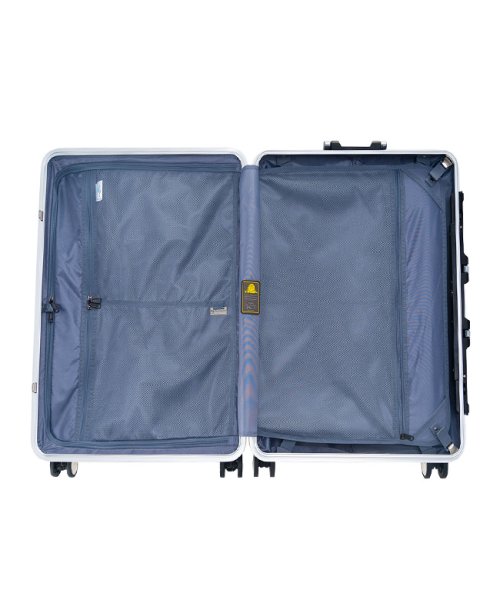ASIA LUGGAGE(アジアラゲージ)/アジアラゲージ デカかるEdge スーツケース Lサイズ 73L フレームタイプ ストッパー付き 大容量 大型 軽量 A.L.I ALI－070R－24/img10
