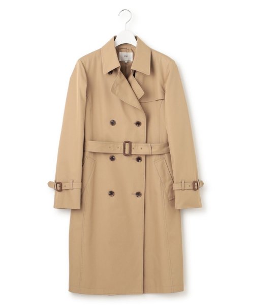 コットンポリエステルギャバジン ロング トレンチコート ロング コットンポリエステルギャバジン トレンチコート Y2194824068(16731円)