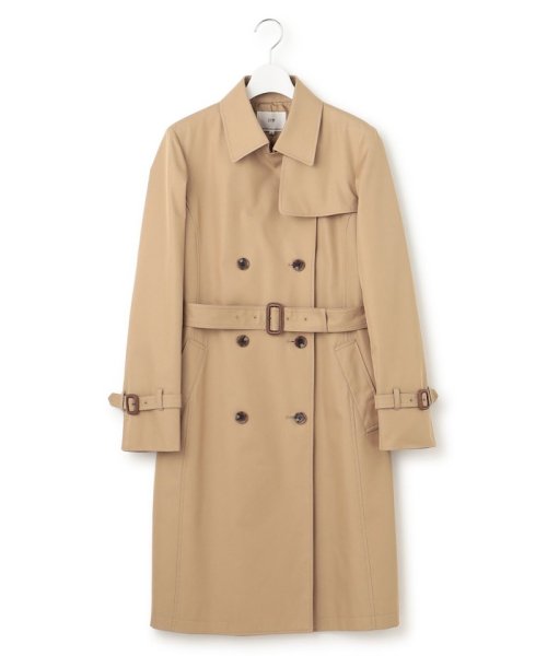 コットンポリエステルギャバジン ロング トレンチコート ロング コットンポリエステルギャバジン トレンチコート Y2194824068(16731円)