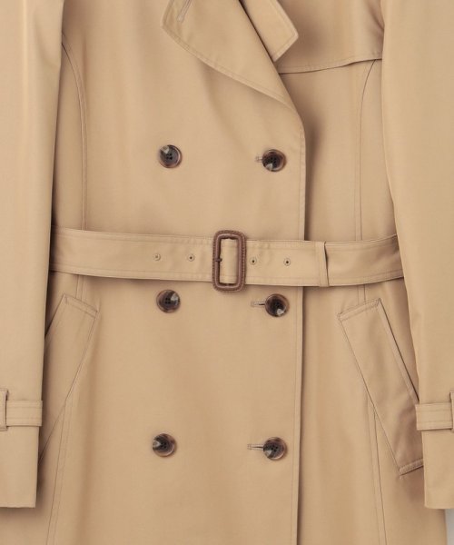 コットンポリエステルギャバジン ロング トレンチコート ロング コットンポリエステルギャバジン トレンチコート Y2194824068(16731円)