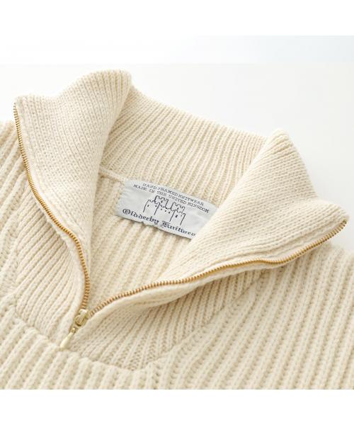 Oldderby Knitwear ニット JM4013 ハイネック ハーフジップ