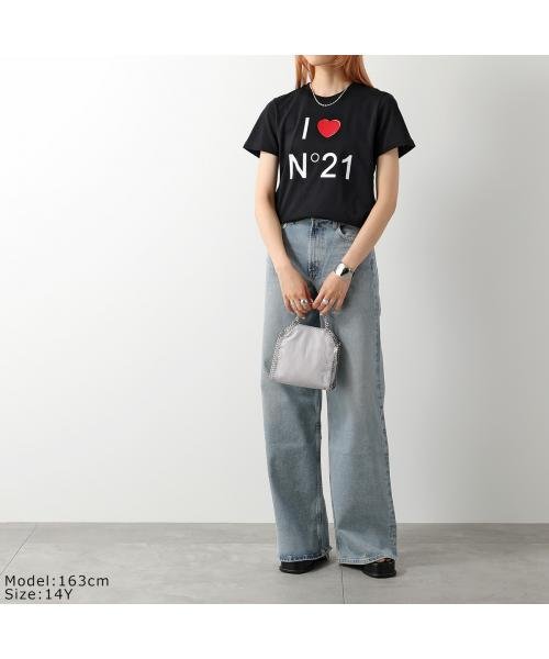 N°21(ヌメロ ヴェントゥーノ)/N°21 KIDS  半袖 Tシャツ N21754 N0153 ロゴT/img04