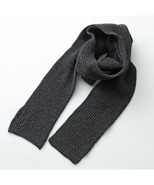 GANNI(ガニー)/GANNI マフラー Light Structured Rib Knit Thin Scarf/img02