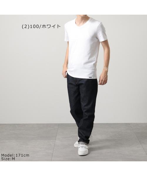 TOM FORD(トムフォード)/TOM FORD Tシャツ T4M09 104 Vネック 半袖 コットン/img05