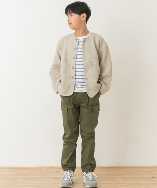 URBAN RESEARCH DOORS（Kids）(アーバンリサーチドアーズ（キッズ）)/『WEB/一部店舗限定』『親子リンク』キルトノーカラージャケット(KIDS)/img20