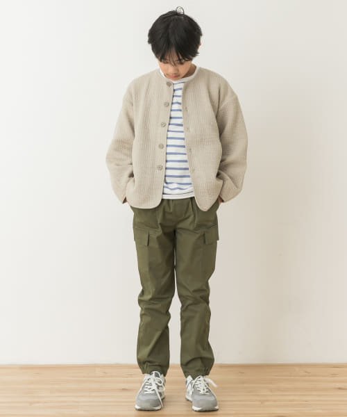 URBAN RESEARCH DOORS（Kids）(アーバンリサーチドアーズ（キッズ）)/『WEB/一部店舗限定』『親子リンク』キルトノーカラージャケット(KIDS)/img21