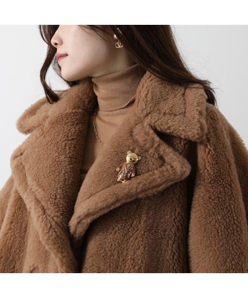 MAX MARA ブローチ TEDDYBROOCH メタル テディ ブローチ MAX MARA TEDDYBROOCH メタル