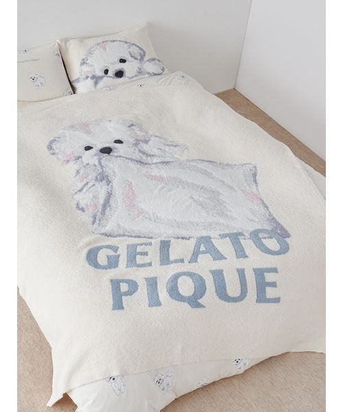 gelato pique Sleep(gelato pique Sleep)/【Sleep】SLEEP DOG ジャガードマルチカバー/img02