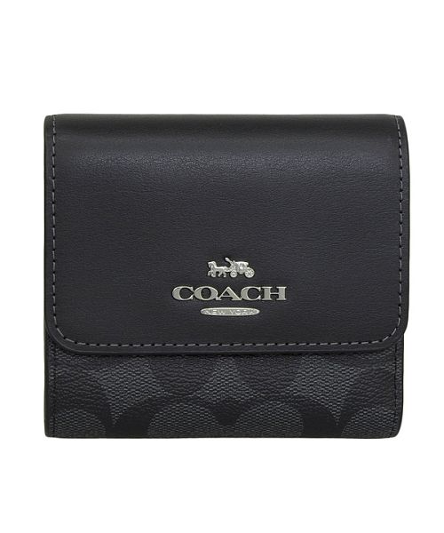 セール】Coach コーチ S TRIFOLD WALLET 三つ折り 財布(505147719