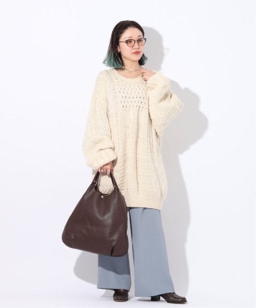 【blancle/ ブランクレ】S.LEATHER TRIANGLE TOTE blancle/ ブランクレ LEATHER TRIANGLE Y1930847723(14850円)