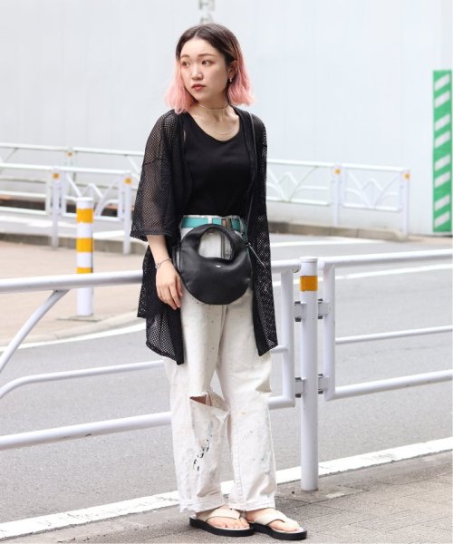 【blancle/ ブランクレ】S.LEATHER ROUND MINI 2WAY BAG blancle/ ブランクレ LEATHER ROUND MINI 2WAY