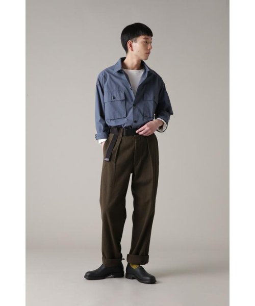 MHL.(エムエイチエル)/WORN LINEN COTTON DRILL/img14