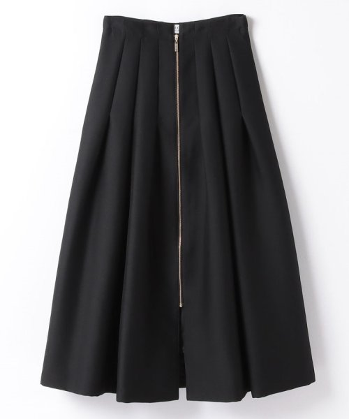 【LOULOU WILLOUGHBY】ジップアップタックスカート 【洗える】ウスカルデニム スカート KUE2635586185(20196円)