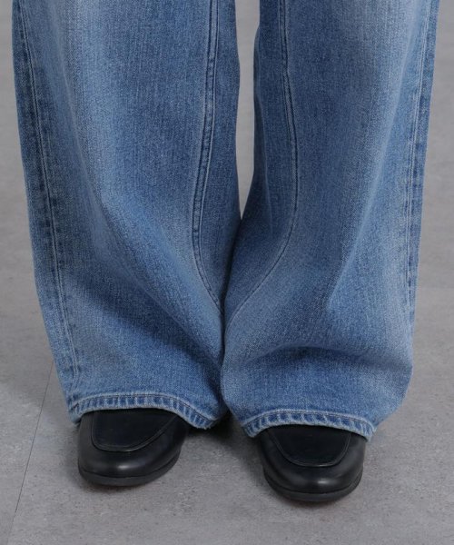 Healthy DENIM/別注 Althea ワイドデニム Lightpocket DENIM/別注 Althea ワイドデニム DENIM ヘルシーデニム